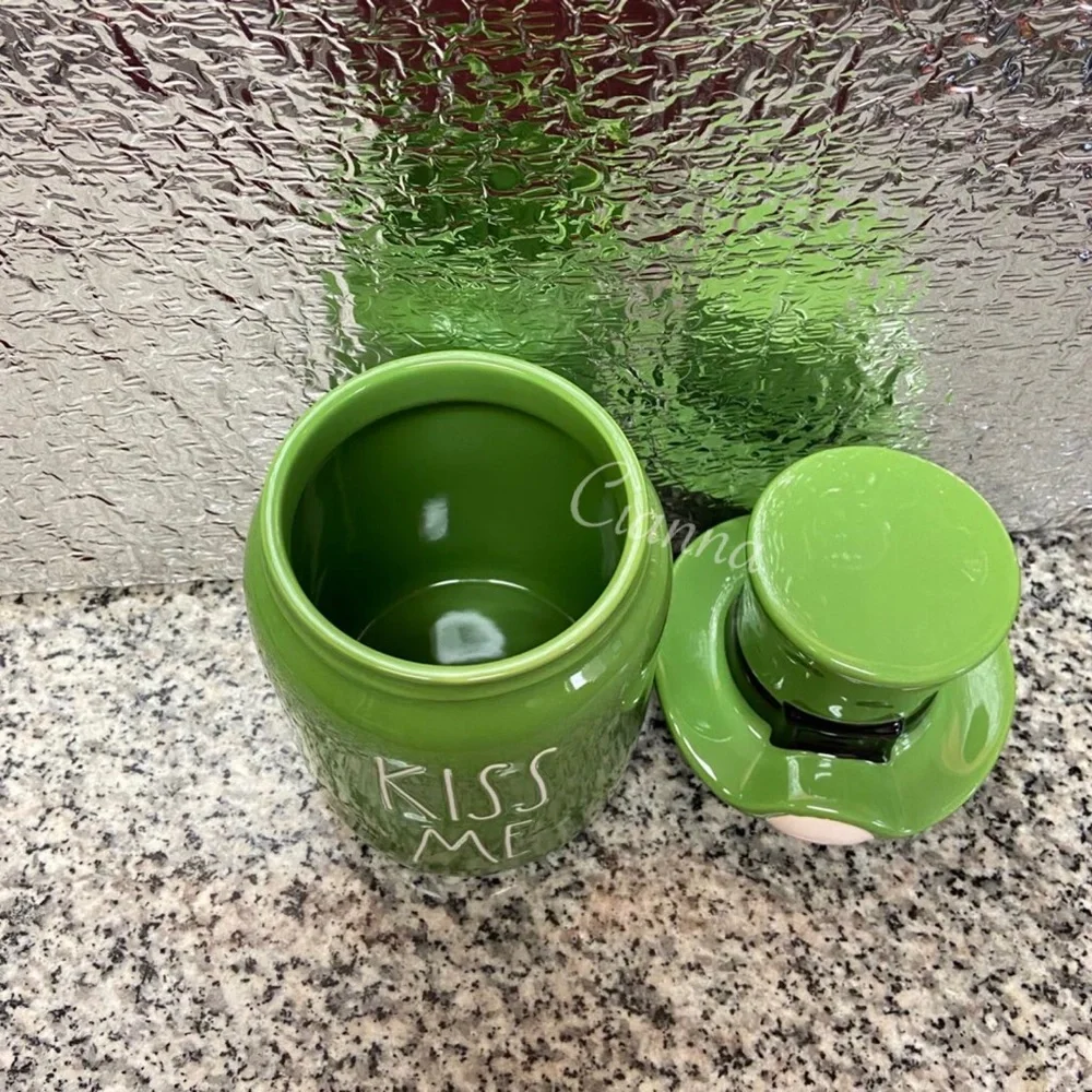 Rae Dunn Kiss Me Canister